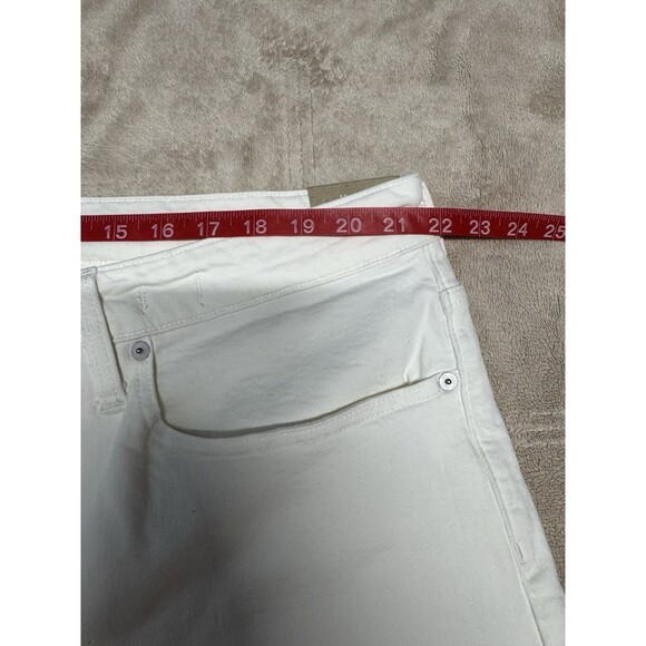 Madewell The Plus Perfect Vintage Wide Leg Crop Jean Tile White Sz 20W NJ406 - Picture 11 of 16